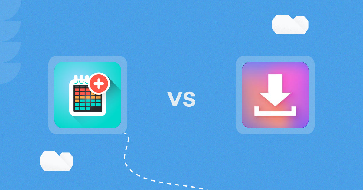 Shopify Digital Products Apps: Appointment Booking ‑ Propel vs Simply Digital Download