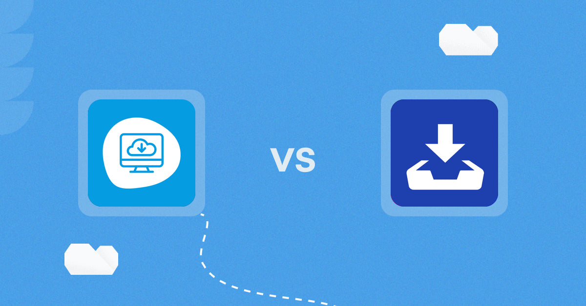 Shopify Digital Products Apps: Extendons Digital Downloads vs Linkifile