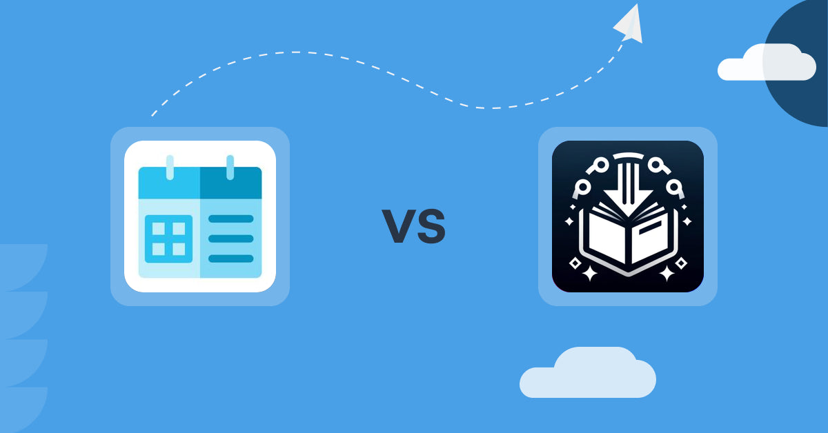 Shopify Digital Products Apps: Appointment Booking Appntly vs Produits Digitals‑Digiproduit