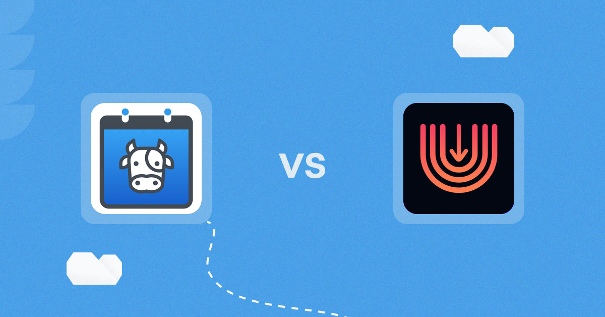 Shopify Digital Products Apps: Appointment Booking Cowlendar vs Digital Downloads ‑ Wire