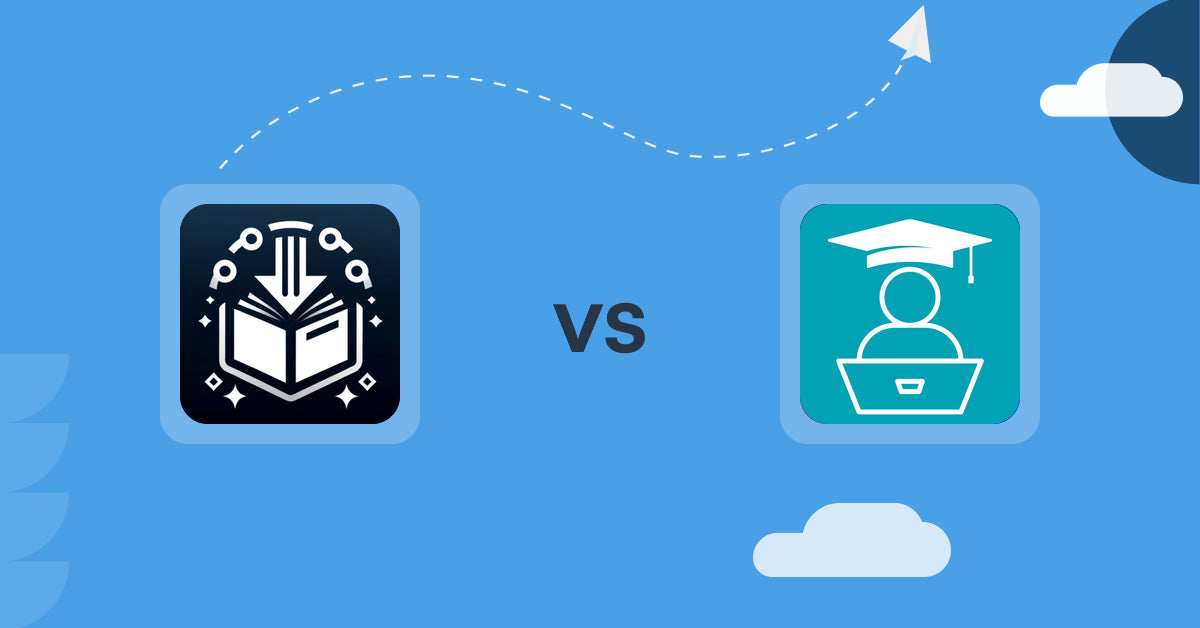 Shopify Digital Products Apps: Produits Digitals‑Digiproduit vs. LDT Online Courses