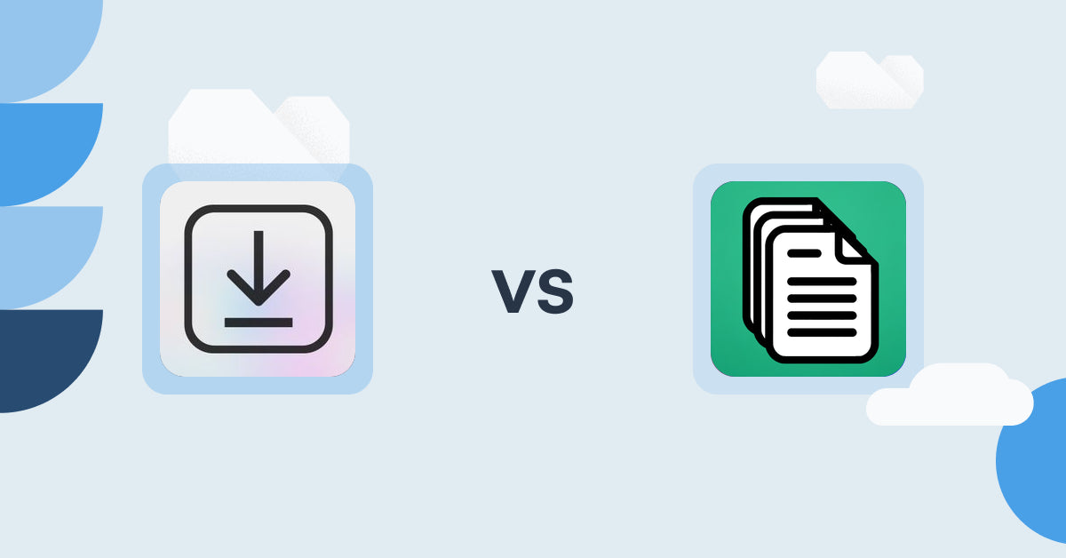 Shopify Digital Products Apps: Linkcase ‑ Digital Products vs OrderDocs Pro Print & Email