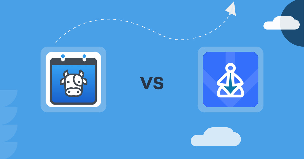 Shopify Digital Products Apps: Appointment Booking Cowlendar vs Digital Downloads ‑ Filemonk