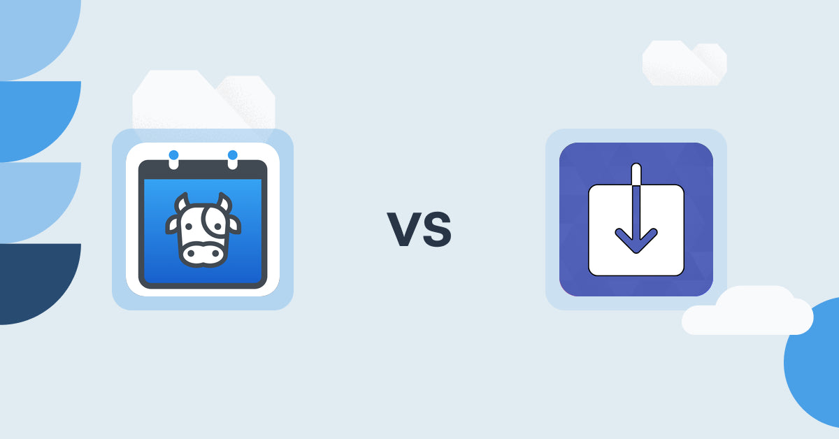 Shopify Digital Products Apps: Appointment Booking Cowlendar vs EDP ‑ Easy Digital Products