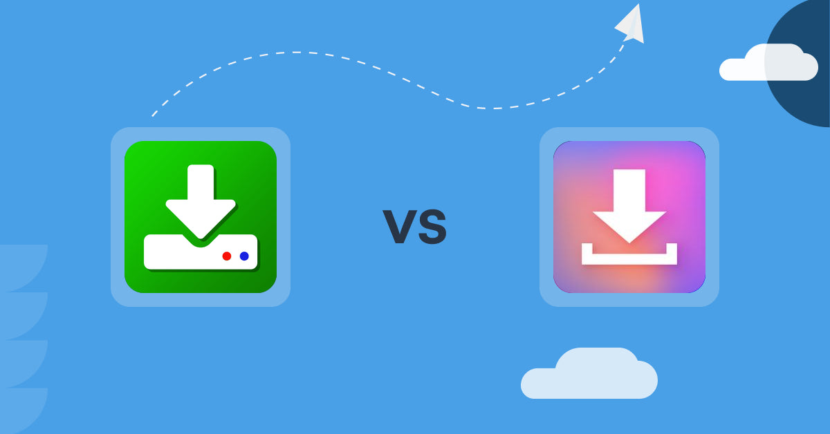 Shopify Digital Products Apps: Uplinkly Digital Downloads vs Simply Digital Download