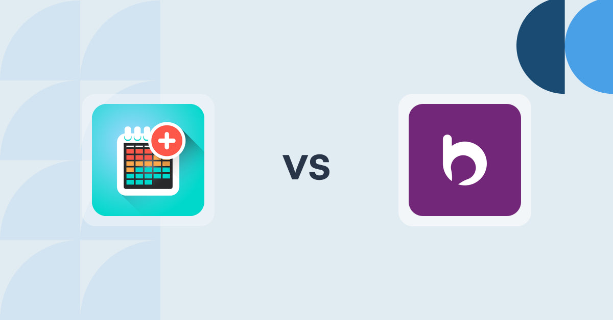 Shopify Digital Products Apps: Appointment Booking ‑ Propel vs Binkey Bursements