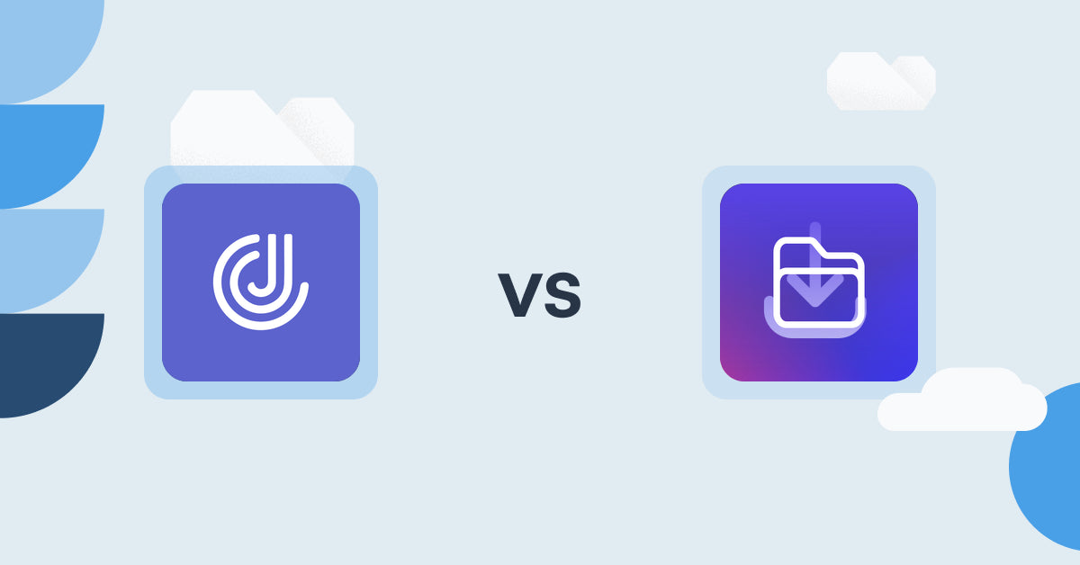 Shopify Digital Products Apps: JustCast vs File Vault Pro