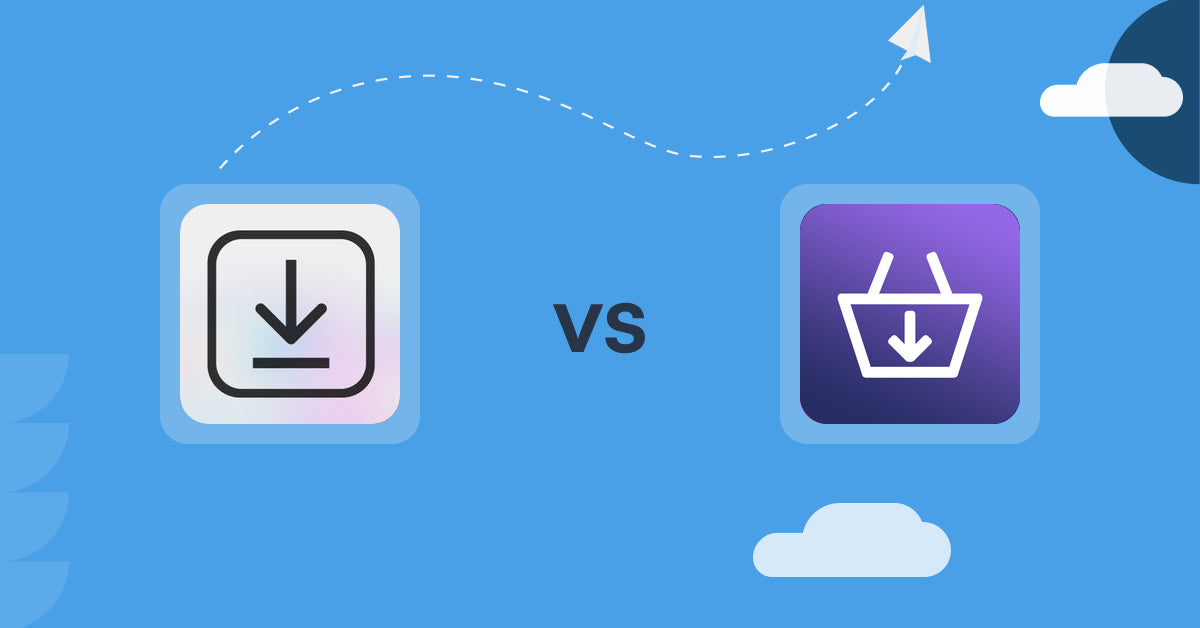 Shopify Digital Products Apps: Linkcase ‑ Digital Products vs DigiCart