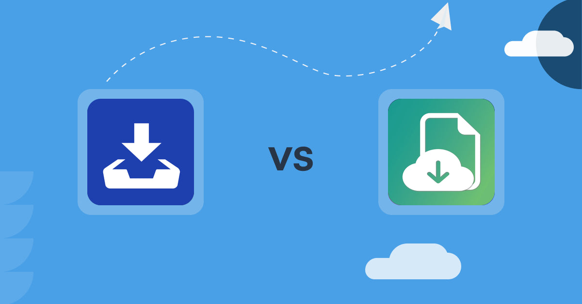 Shopify Digital Products Apps: Linkifile vs Astronaut ‑ Digital Downloads