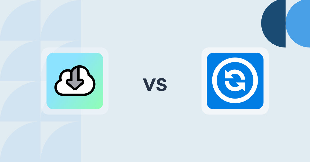 Shopify Digital Products Apps: Digital Downloads vs. ShopShare