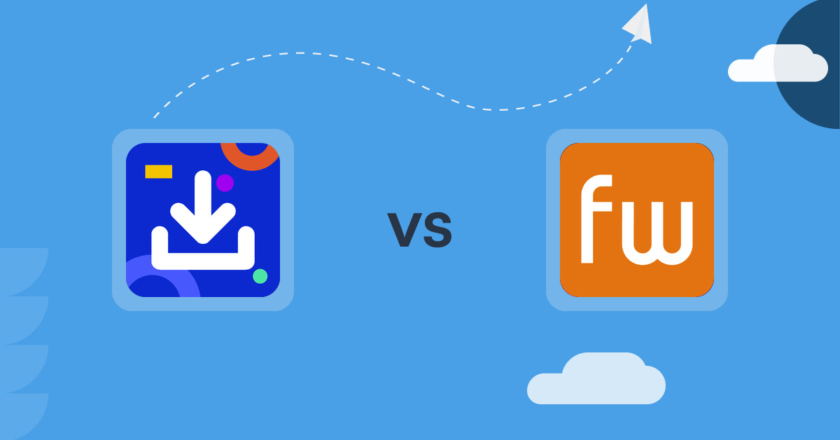 Shopify Digital Products Apps: DigiSell Products Download vs Firmwater LMS Connect