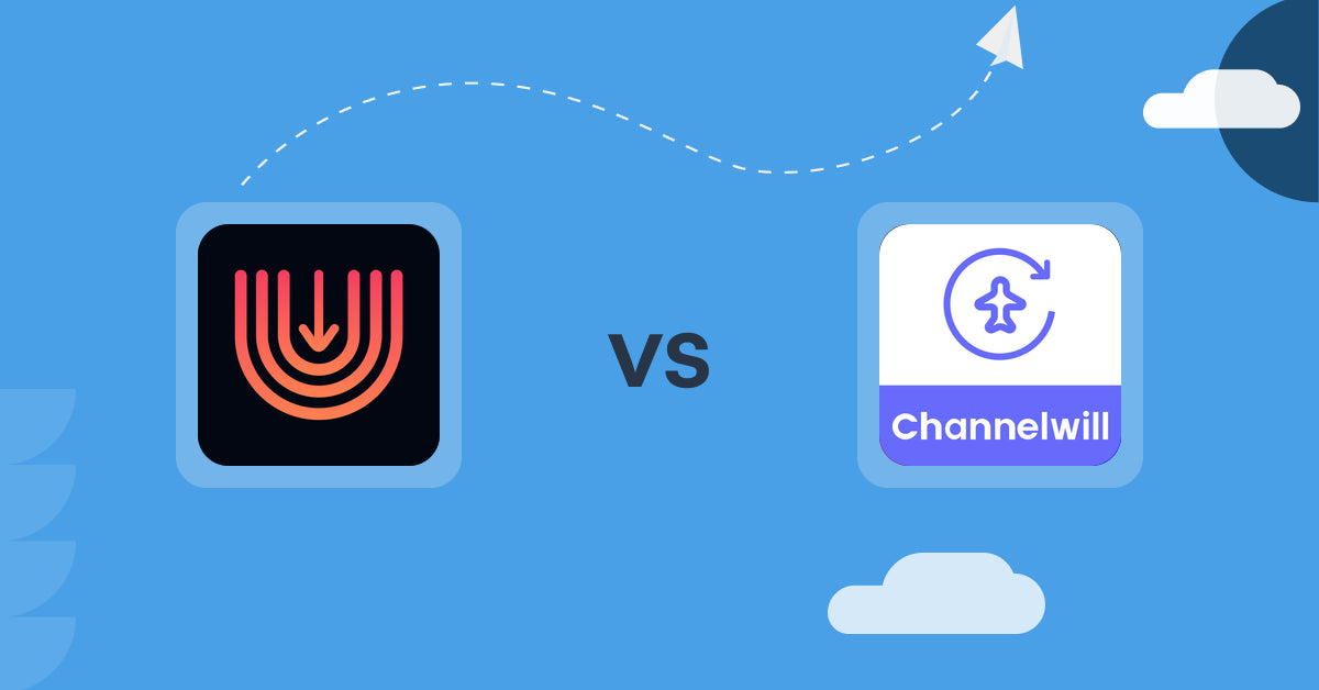 Shopify Digital Products Apps: Digital Downloads ‑ Wire vs Channelwill Upsell Cross Sell