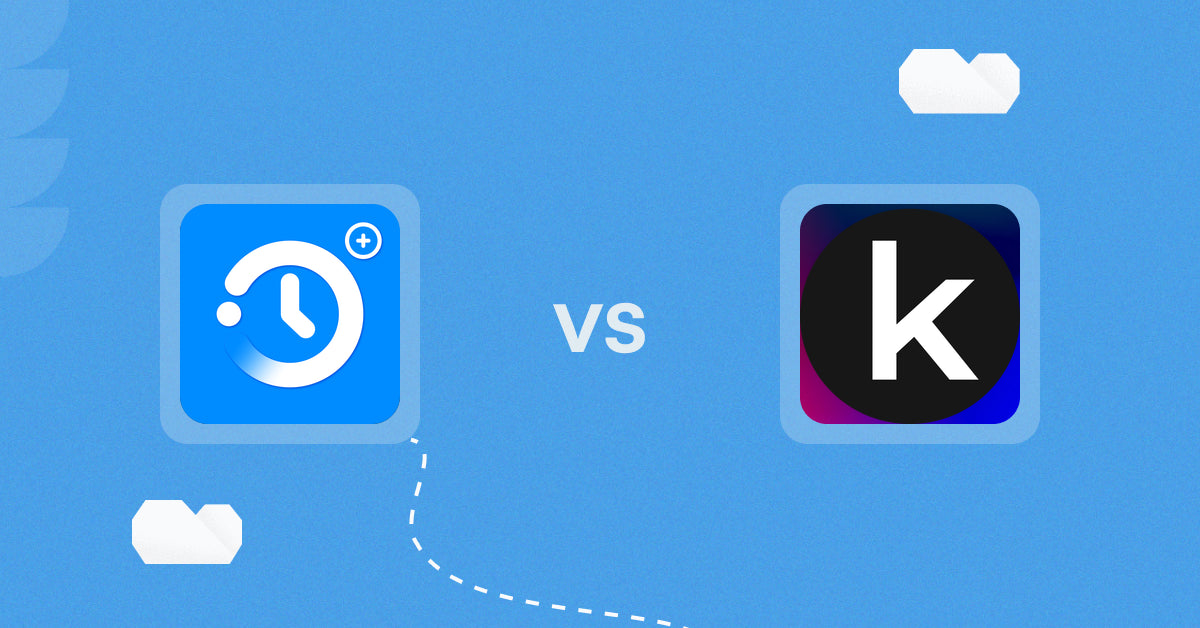 Shopify Digital Products Apps: Meety: Appointment Booking vs Keysender