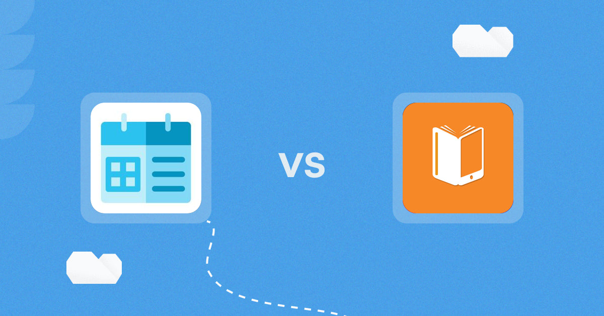 Shopify Digital Products Apps: Appointment Booking Appntly vs VitalSource Digital Sync