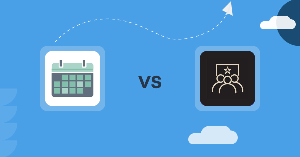 Shopify Digital Products Apps: Appointment Booking App ointo vs Conjured Memberships