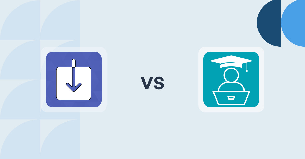 Shopify Digital Products Apps: EDP ‑ Easy Digital Products vs LDT Online Courses