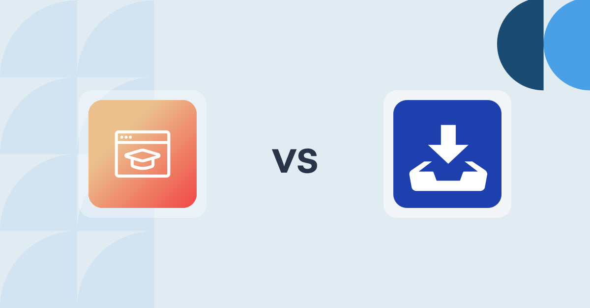 Shopify Digital Products Apps: Courses Plus vs Linkifile