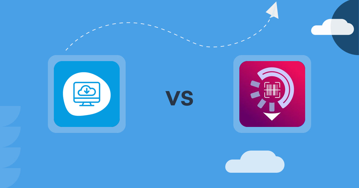 Shopify Digital Products Apps: Extendons Digital Downloads vs WIFI‑QR‑Generator