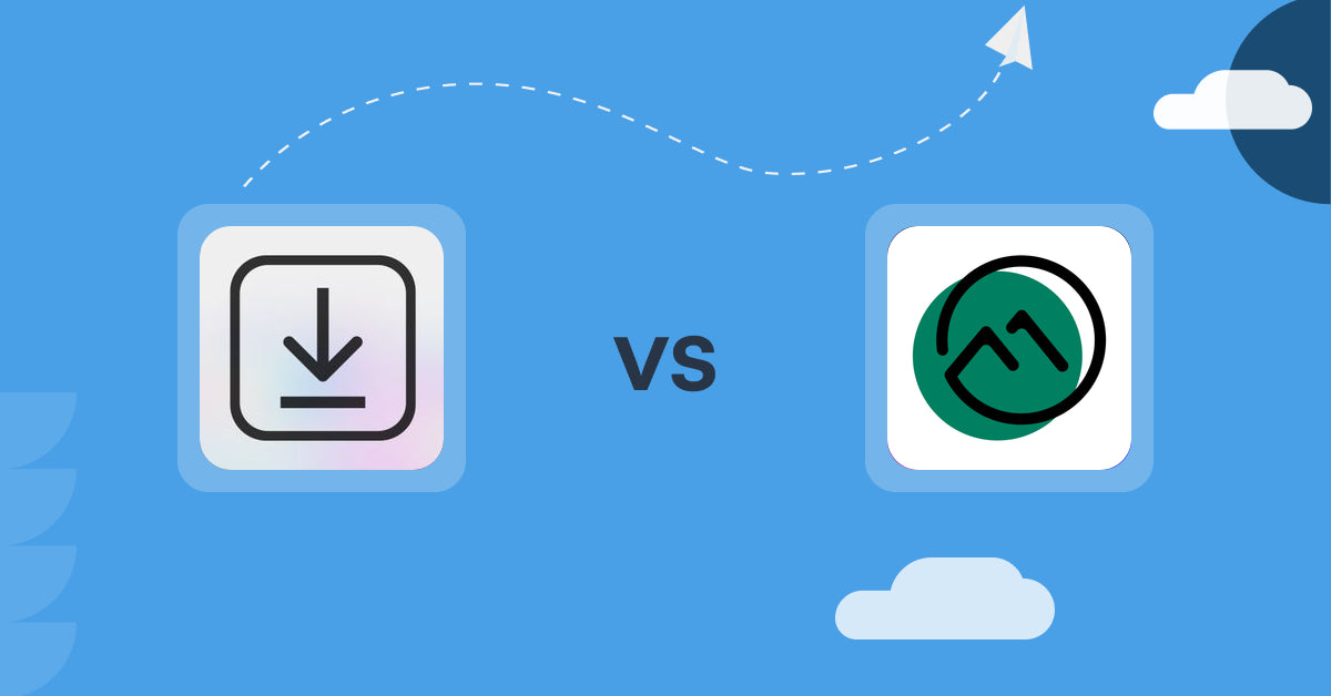 Shopify Digital Products Apps: Linkcase ‑ Digital Products vs F+2: Digital Downloads Pro