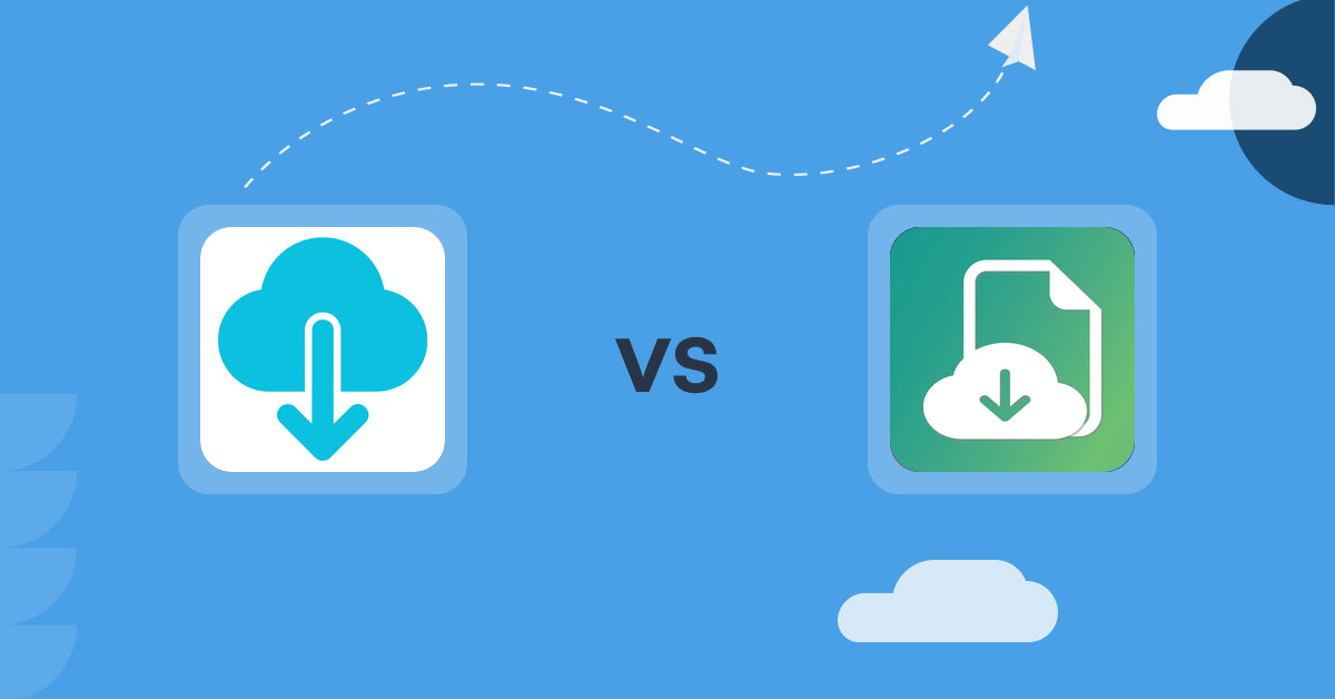 Shopify Digital Products Apps: LDT Digital Downloads vs Astronaut ‑ Digital Downloads