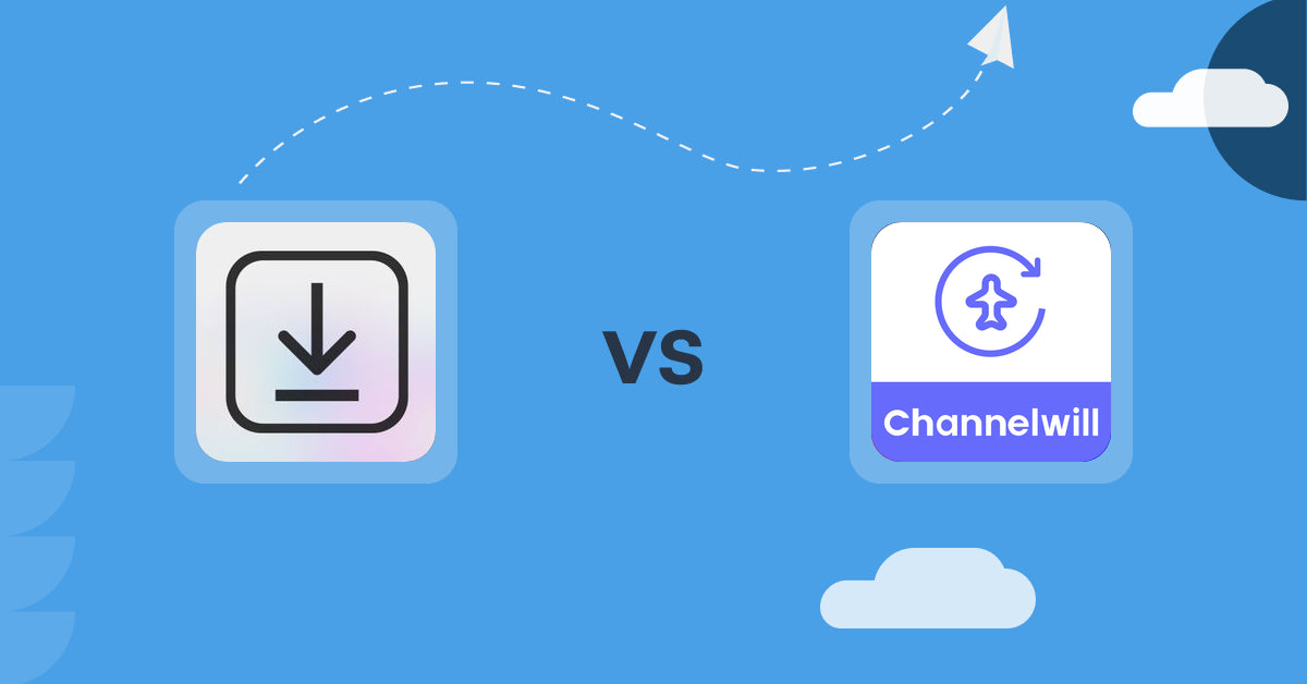 Shopify Digital Products Apps: Linkcase ‑ Digital Products vs Channelwill Upsell Cross Sell