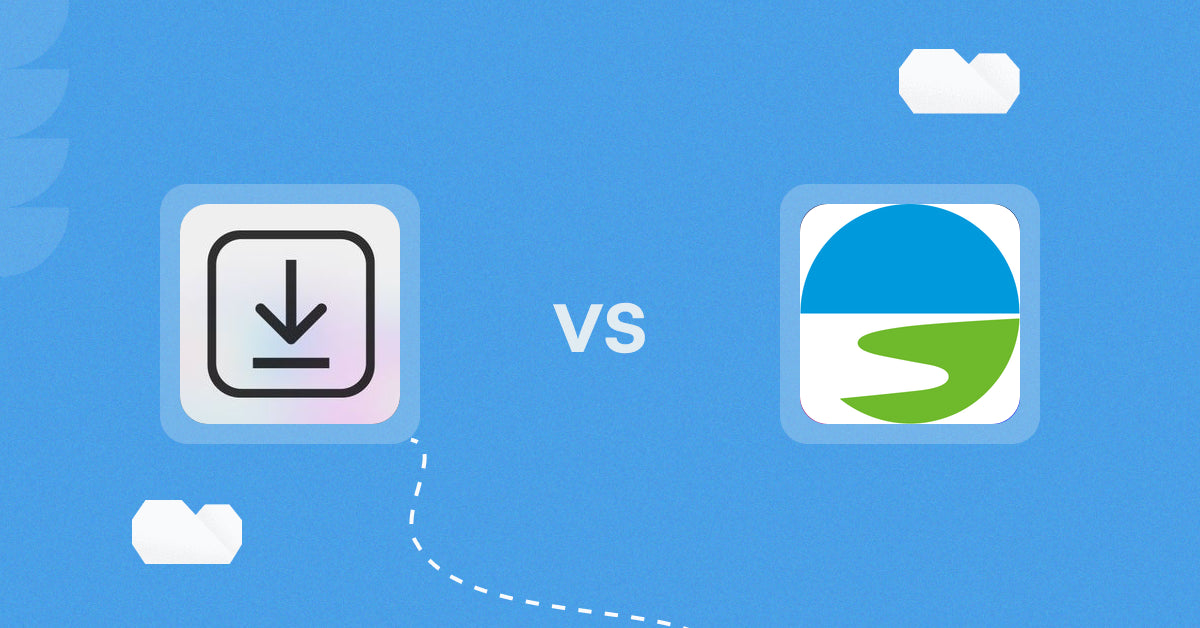 Shopify Digital Products Apps: Linkcase ‑ Digital Products vs Carbon Offset Cloud