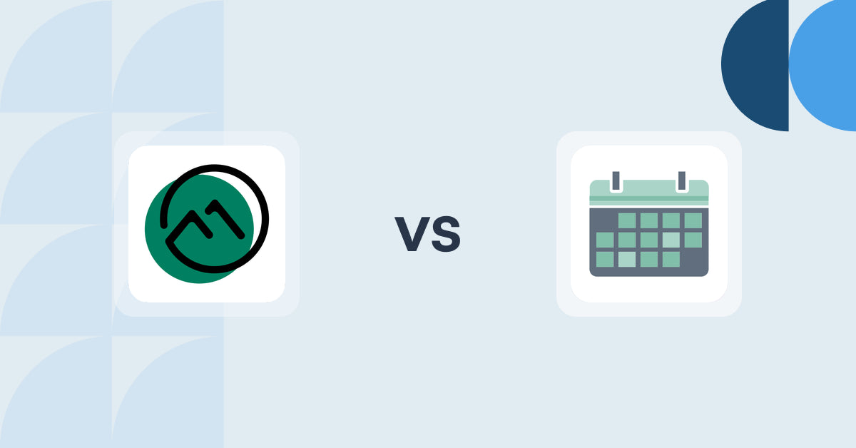 Shopify Digital Products Apps: F+2: Digital Downloads Pro vs Appointment Booking App ointo