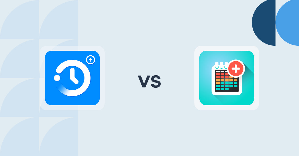 Shopify Digital Products Apps: Meety: Appointment Booking vs Appointment Booking ‑ Propel