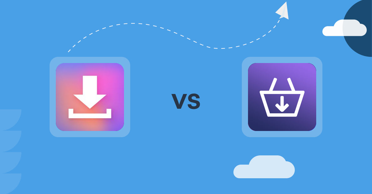 Shopify Digital Products Apps: Simply Digital Download vs DigiCart