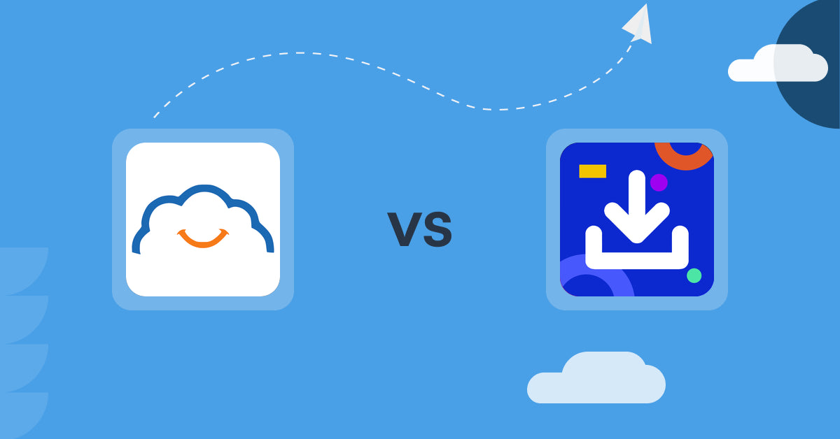 Shopify Digital Products Apps: TalentLMS vs DigiSell Products Download