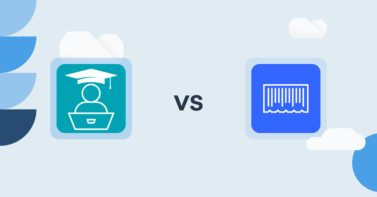 Shopify Digital Products Apps: LDT Online Courses vs. Palley: Sell Digital Codes