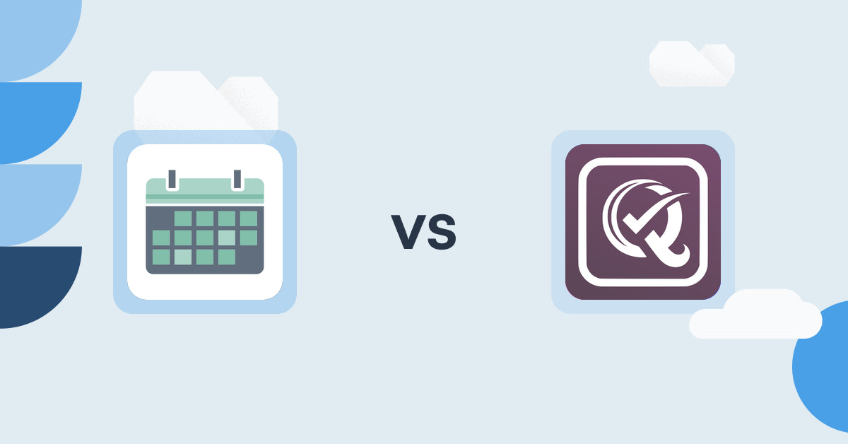 Shopify Digital Products Apps: Appointment Booking App ointo vs PaidQuiz