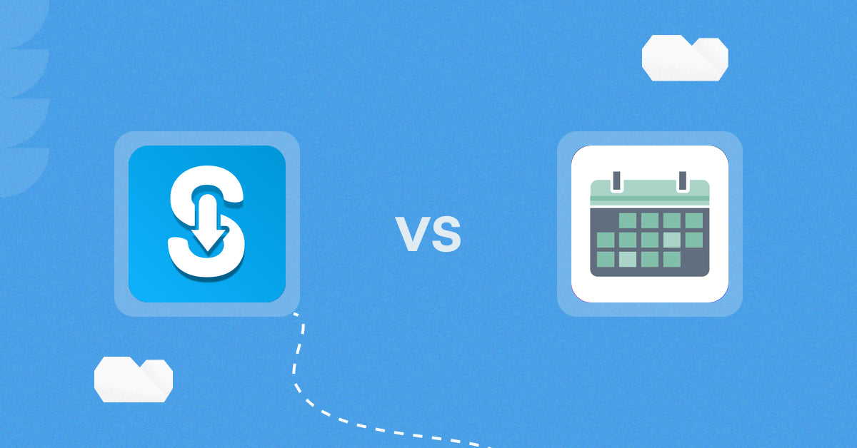 Shopify Digital Products Apps: Sellzzy ‑ Easy Digital Sales vs. Appointment Booking App ointo