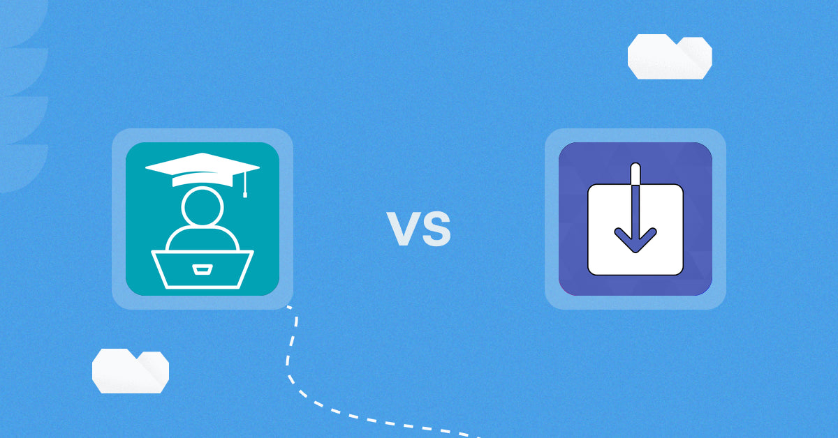 Shopify Digital Products Apps: LDT Online Courses vs EDP ‑ Easy Digital Products