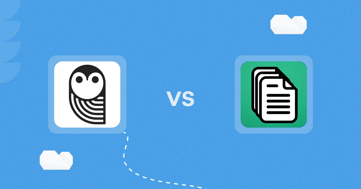 Shopify Digital Products Apps: SendOwl vs OrderDocs Pro Print & Email