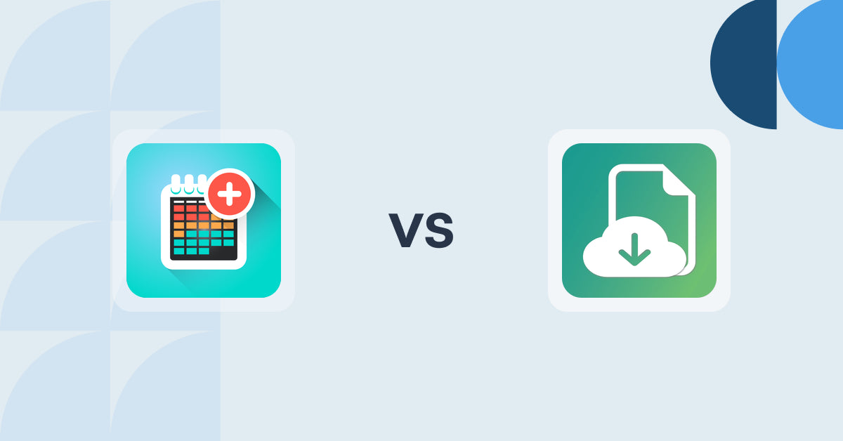 Shopify Digital Products Apps: Appointment Booking ‑ Propel vs Astronaut ‑ Digital Downloads