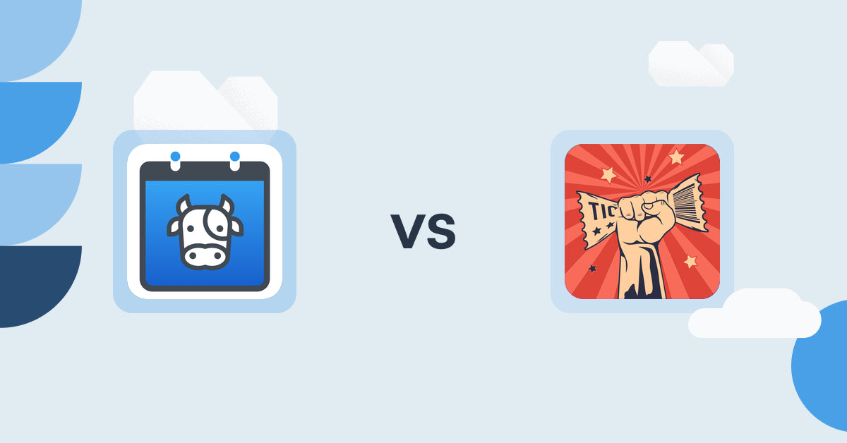 Shopify Digital Products Apps: Appointment Booking Cowlendar vs Event Ticketing