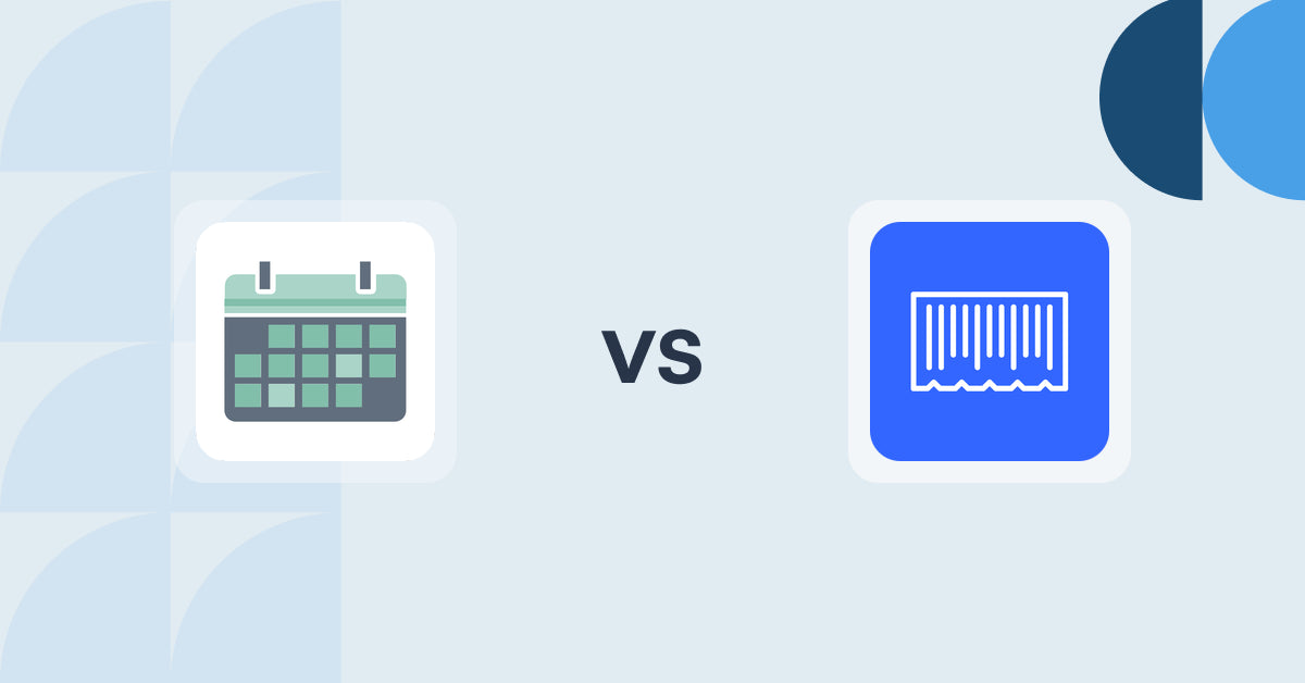 Shopify Digital Products Apps: Appointment Booking App ointo vs Palley: Sell Digital Codes