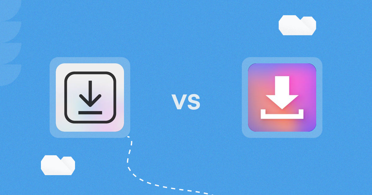 Shopify Digital Products Apps: Linkcase ‑ Digital Products vs Simply Digital Download