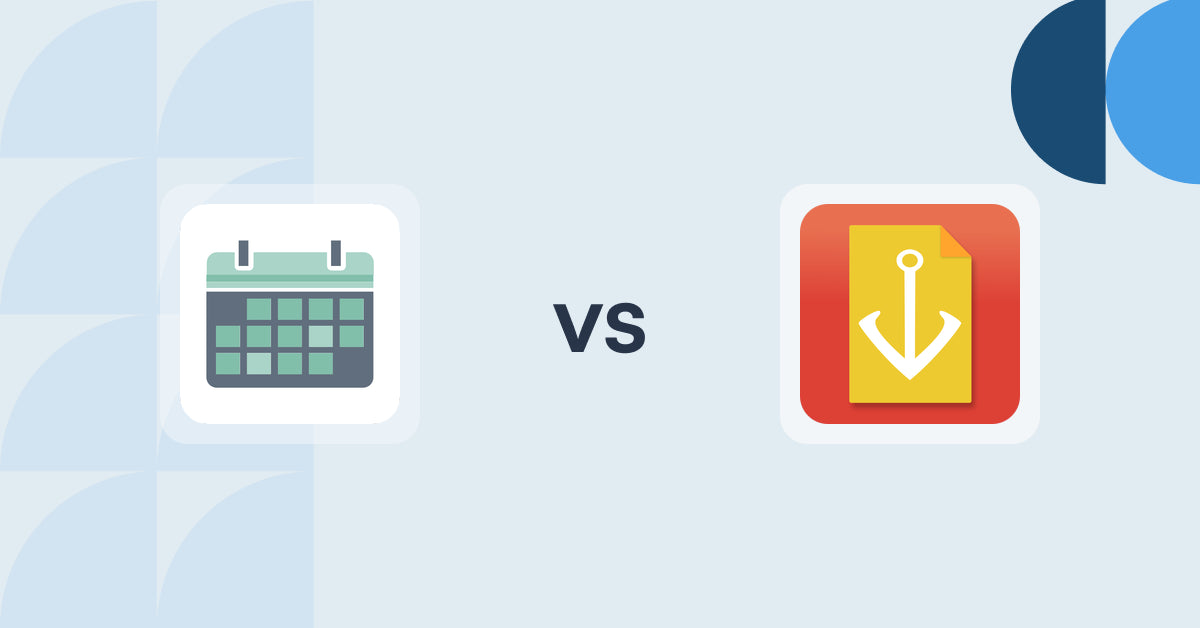 Shopify Digital Products Apps: Appointment Booking App ointo vs Digital Products Pro