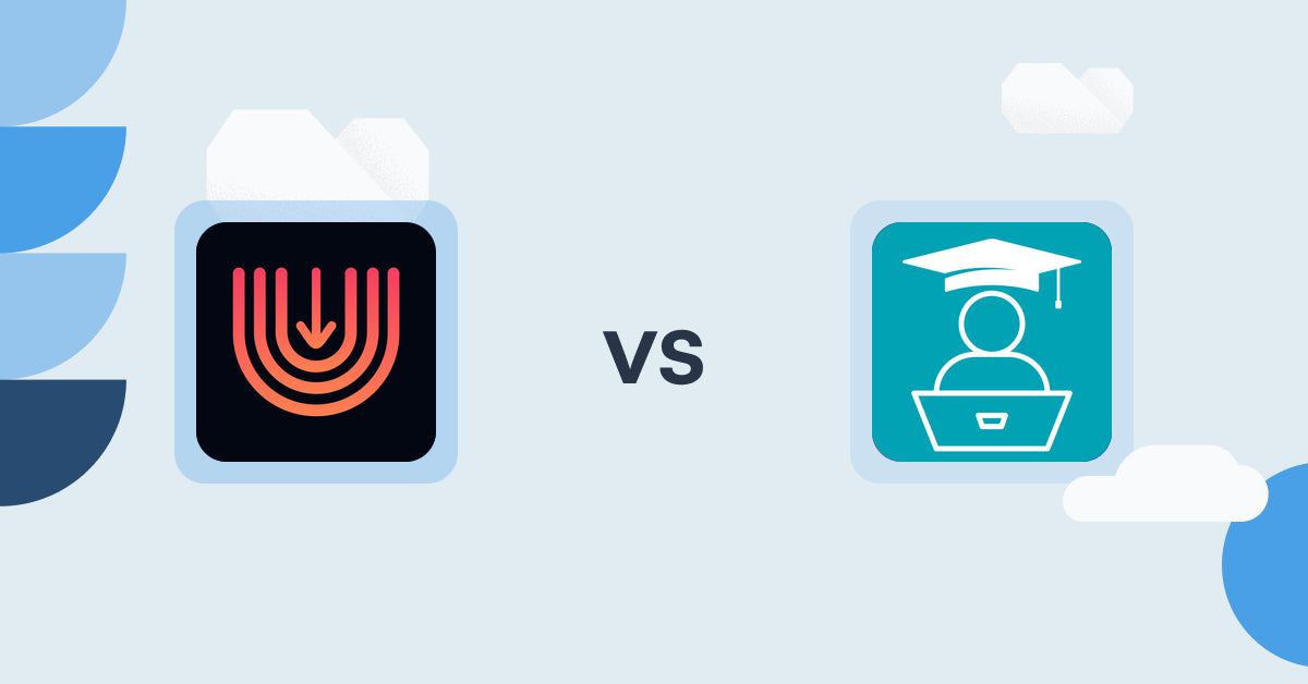 Shopify Digital Products Apps: Digital Downloads ‑ Wire vs LDT Online Courses