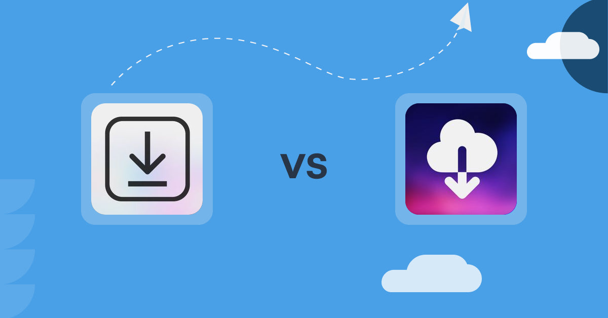 Shopify Digital Products Apps: Linkcase ‑ Digital Products vs Fileflare Digital Downloads