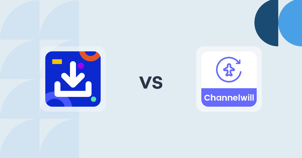 Shopify Digital Products Apps: DigiSell Products Download vs. Channelwill Upsell Cross Sell