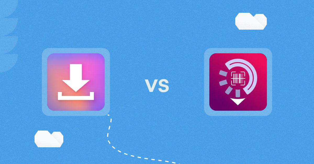 Shopify Digital Products Apps: Simply Digital Download vs WIFI‑QR‑Generator