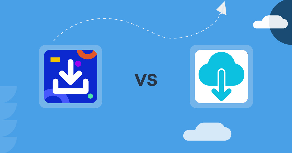 Shopify Digital Products Apps: DigiSell Products Download vs LDT Digital Downloads