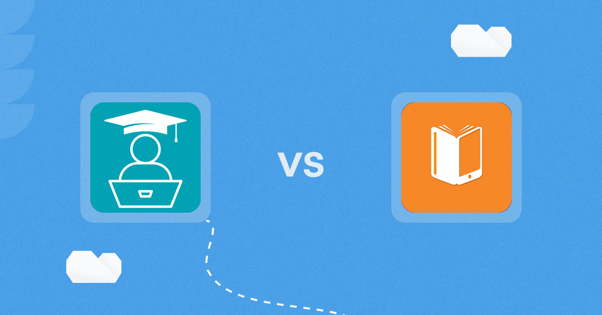 Shopify Digital Products Apps: LDT Online Courses vs VitalSource Digital Sync