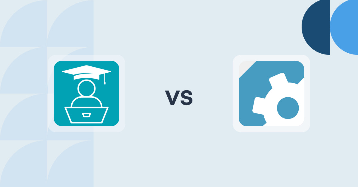 Shopify Digital Products Apps: LDT Online Courses vs. Commerce Components