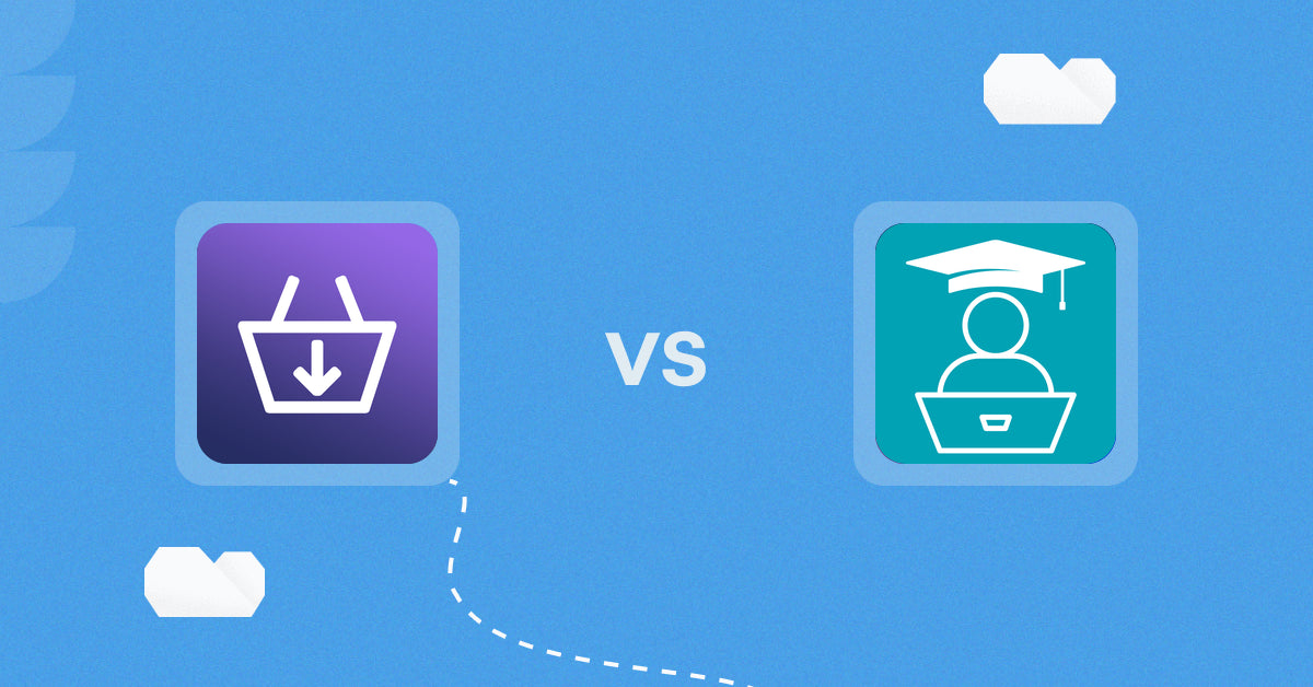 Shopify Digital Products Apps: DigiCart vs LDT Online Courses