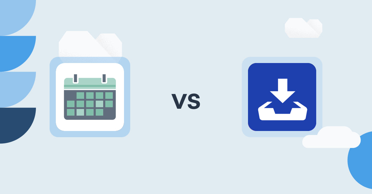 Shopify Digital Products Apps: Appointment Booking App ointo vs Linkifile