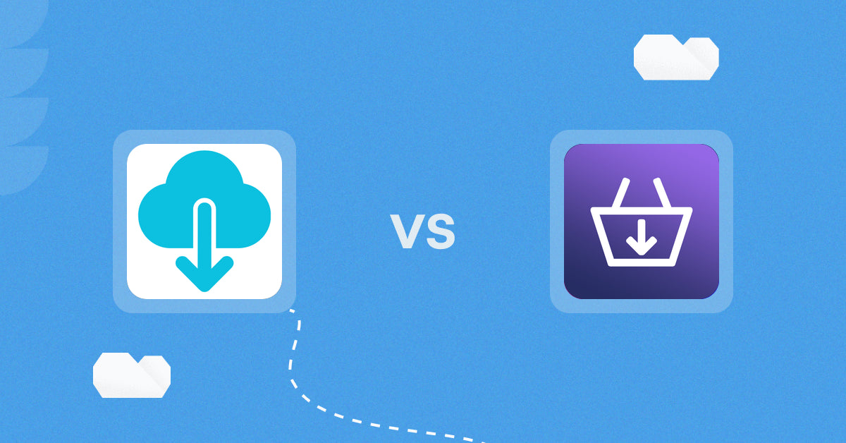 Shopify Digital Products Apps: LDT Digital Downloads vs DigiCart